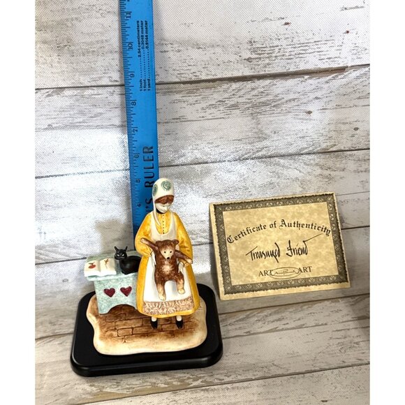 Anna Perenna, P. Buckley Moss Sculpture Collection Limited Edition Set W/ Boxes - Picture 14 of 16